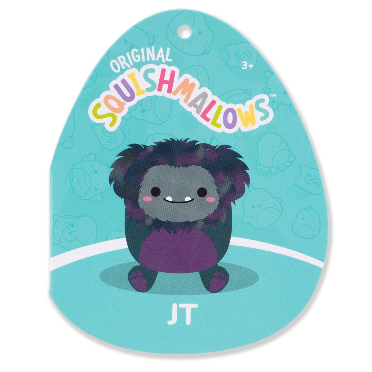 Squishmallows JT the Dark Teal Bigfoot | Jazwares