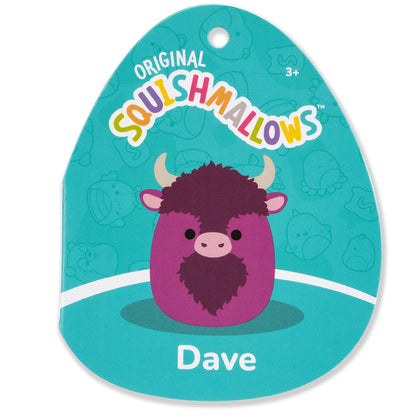 Squishmallows Dave the Plum Bison | Jazwares