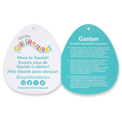 Squishmallows 7.5" Gasten the Strawberry Crepe | Jazwares