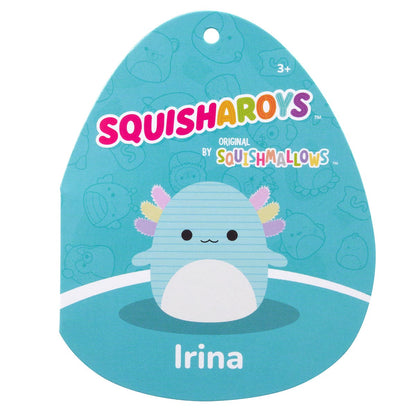 Squishmallows 8" Irina the Teal Corduroy Axolotl | Jazwares