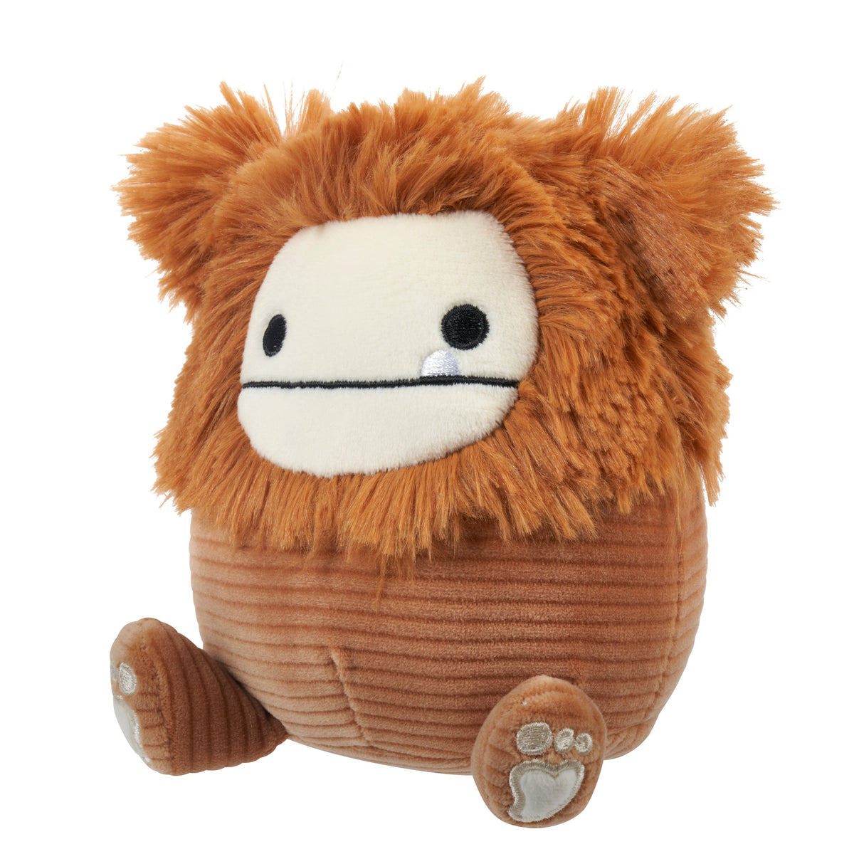 Squishmallows 8" Benny the Brown Corduroy Bigfoot | Jazwares