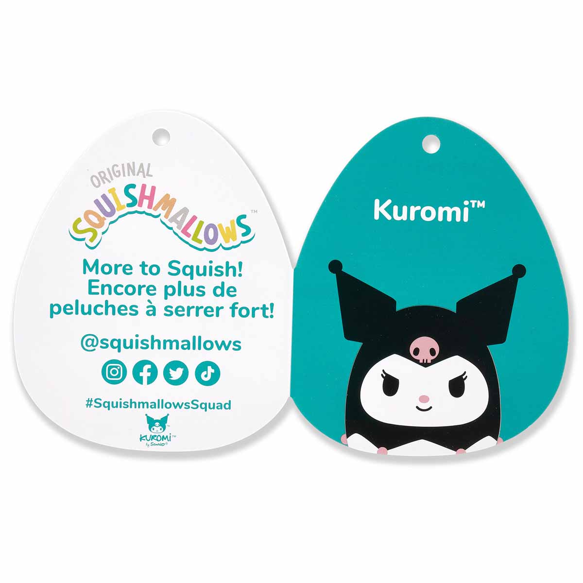 Hello Kitty and Friends Kuromi Squishmallows | Jazwares