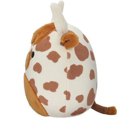 Squishmallows Alonzo the Brown Spotted Highland Cow | Jazwares