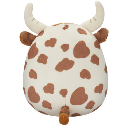 Squishmallows Alonzo the Brown Spotted Highland Cow | Jazwares