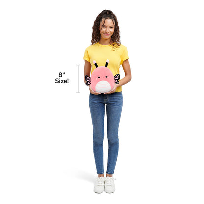 Squishmallows 8" Andreina the Pink Monarch Butterfly | Jazwares