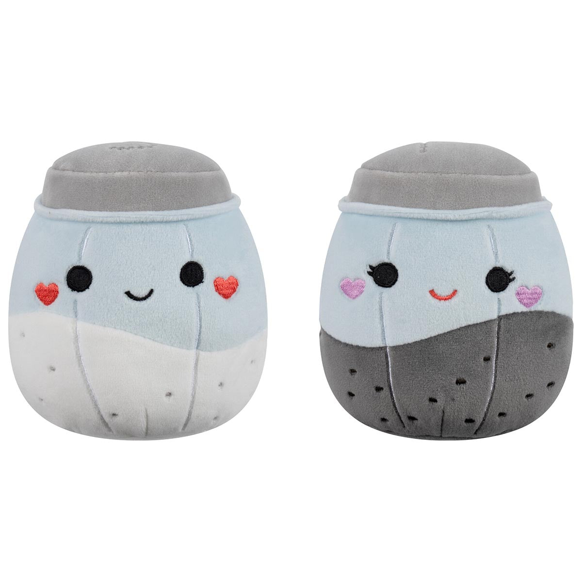 Squishmallows 5" Valentine’s Salt & Pepper 2-Pack | Jazwares