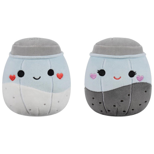 Squishmallows 5" Valentine’s Salt & Pepper 2-Pack | Jazwares