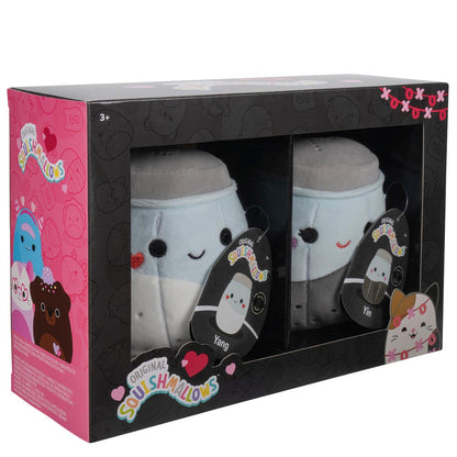 Squishmallows 5" Valentine’s Salt & Pepper 2-Pack | Jazwares