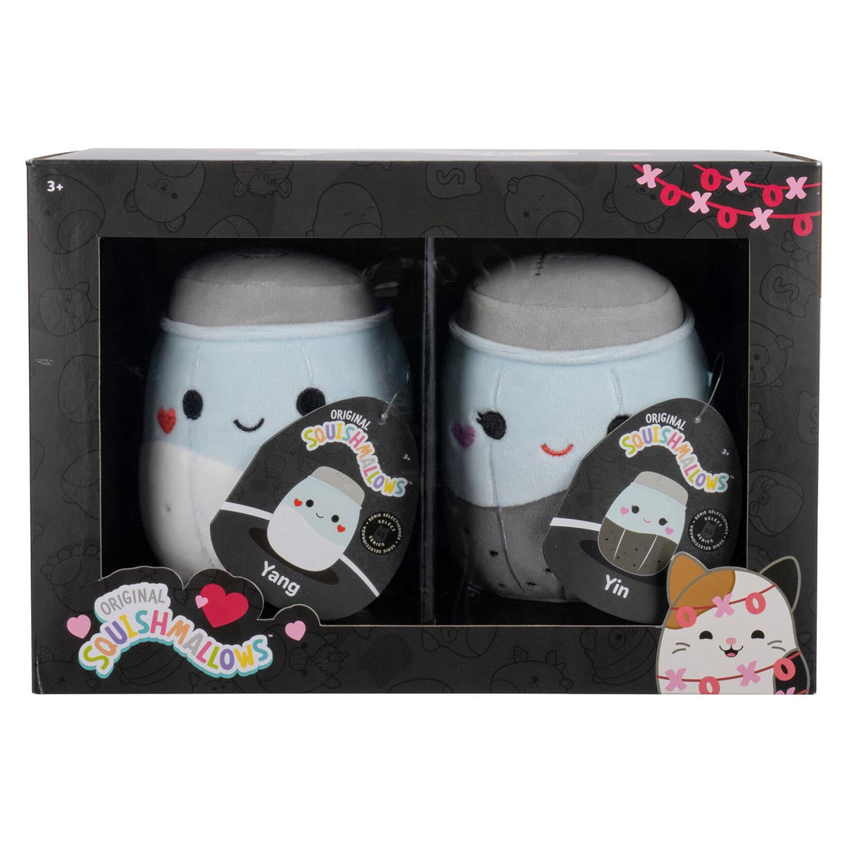 Squishmallows 5" Valentine’s Salt & Pepper 2-Pack | Jazwares