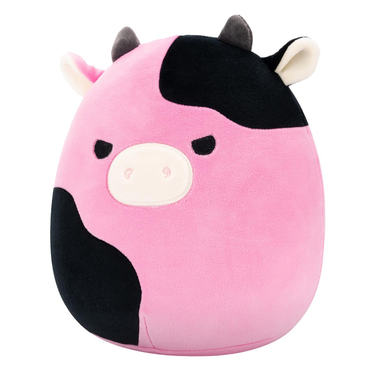 Squishmallows 8" Pollyanna the Black and Pink Cow | Jazwares