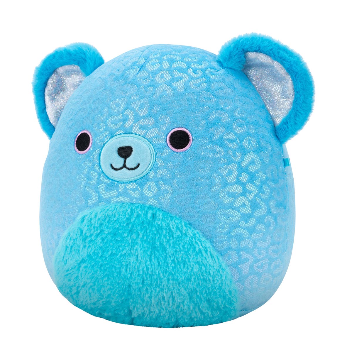 Squishmallows 8" Sarge the Blue Jaguar with Iridescent Spots | Jazwares