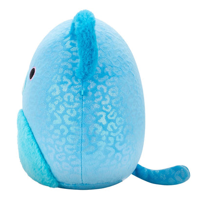 Squishmallows 8" Sarge the Blue Jaguar with Iridescent Spots | Jazwares