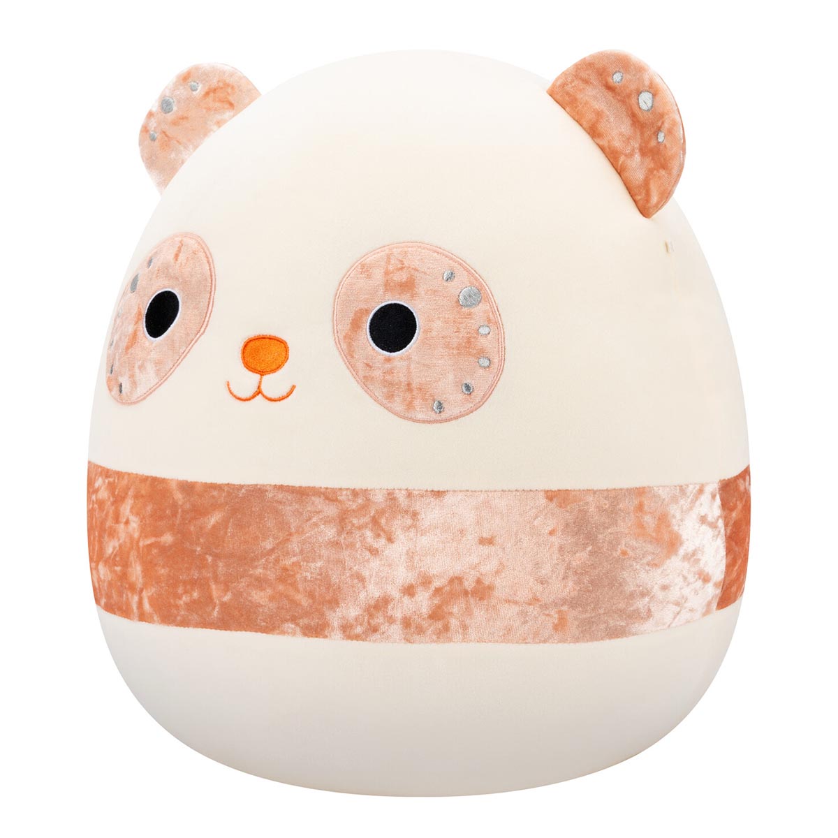 Squishmallows 14" Bee the Peach Velvet Panda | Jazwares
