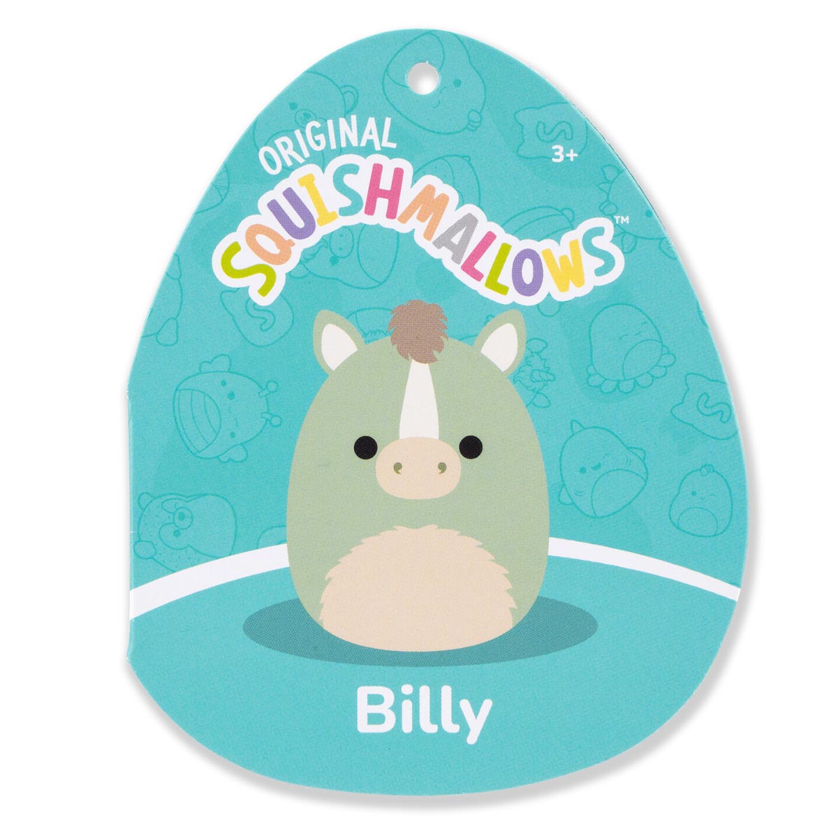 Squishmallows 12" Billy the Sage Green Horse | Jazwares