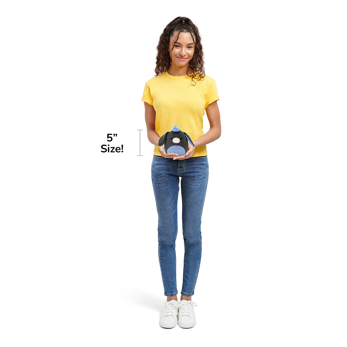 Squishmallows 5" Don the Charcoal Donkey | Jazwares