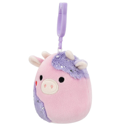 Squishmallows Select Series Valentine's Cow Clip 2-Pack | Jazwares