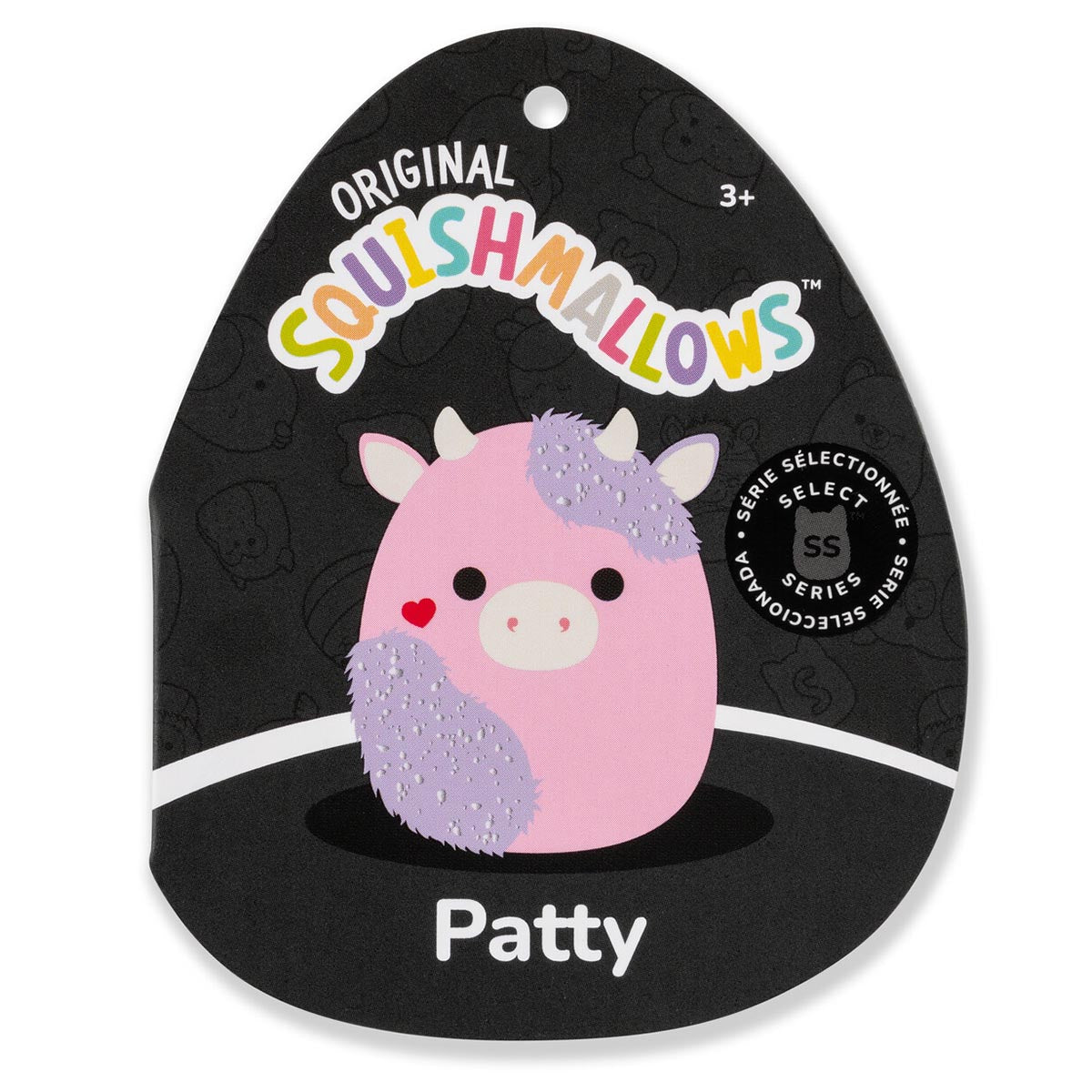 Squishmallows Select Series Valentine's Cow Clip 2-Pack | Jazwares