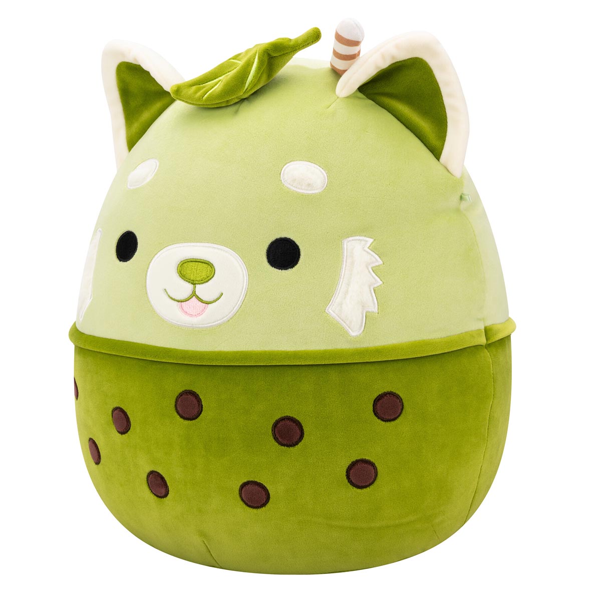 Squishmallows 14" Eitan the Matcha Boba Red Panda | Jazwares